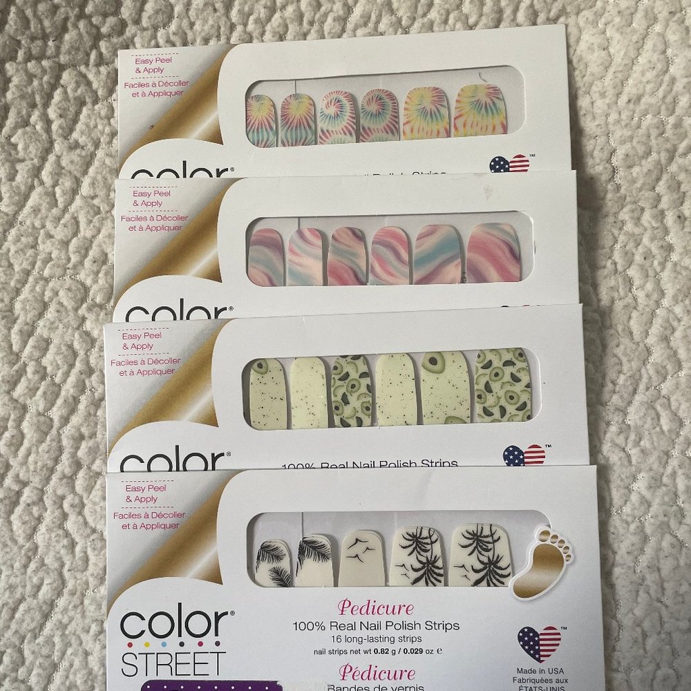 RETIRED COLOR STREET NAIL POLISH STRIPS - PRINT BUNDLE